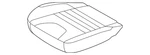 Genuine Ford Seat Cover CJ5Z-7862901-AB. Fixed Price $149.06.