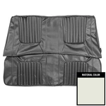 New Deluxe Rear Bench Seat Cover White Pui Fits Dodge Challenger 71KSE37V. Fixed Price $601.49.