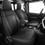 Coverado Seat Covers 4 Door For Jeep Wrangler, 2PCS Leather Car Fo.... Fixed Price $132.94.