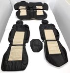 For Dodge Charger SRT8 2008-2010 Black Leather And Suede Seat Covers B75. Fixed Price $824.25.