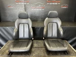 01-04 Mercedes SLK230 Front Driver & Passenger Black Leather Seats. Fixed Price $400.00.