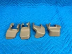 Lexus ES350 ES300H Front Passenger Seat Track Covers 4PC Set Beige 2013-2015 Oem. Fixed Price $50.00.