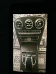 18 Mercedes Benz Amg C63S W205 Center Console Finish Panel Wood Grain. Fixed Price $130.00.